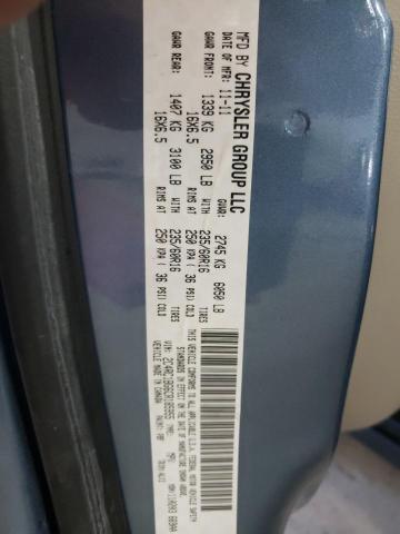 Photo 10 from auction – 2012 CHRYSLER TOWN & COU with VIN 2C4RC1BG6CR185955