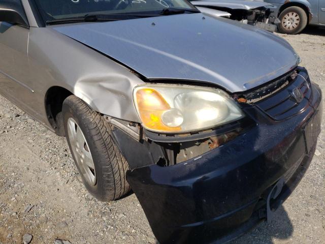 Photo 9 from auction – 2003 HONDA CIVIC LX with VIN 2HGES16583H522711