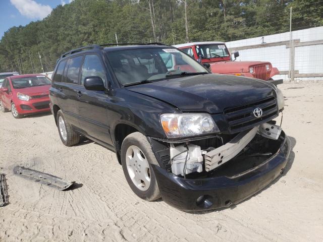 TOYOTA HIGHLANDER 2005 with VIN JTEEP21A850131717 - Photo from auction