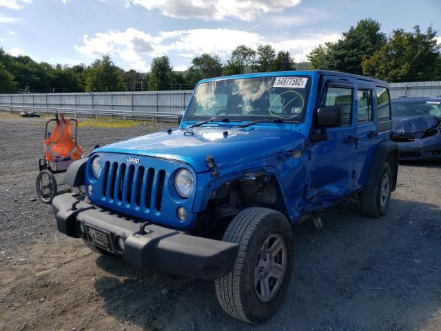 Photo 1 from auction – 2015 JEEP WRANGLER U with VIN 1C4BJWKG6FL696020