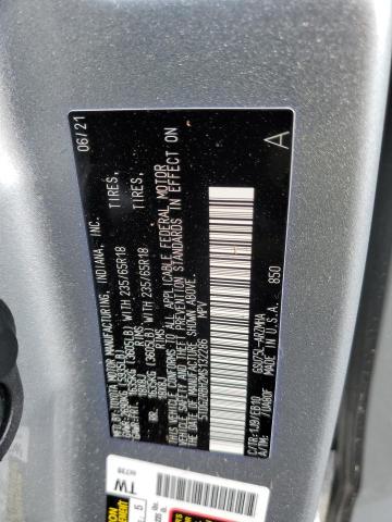 Photo 10 from auction – 2021 TOYOTA HIGHLANDER with VIN 5TDGZRBH2MS132286