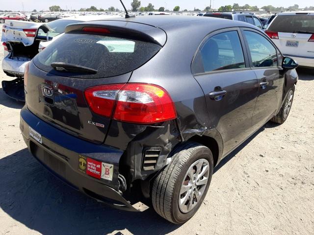 Photo 4 from auction – 2012 KIA RIO EX with VIN KNADN5A37C6040390