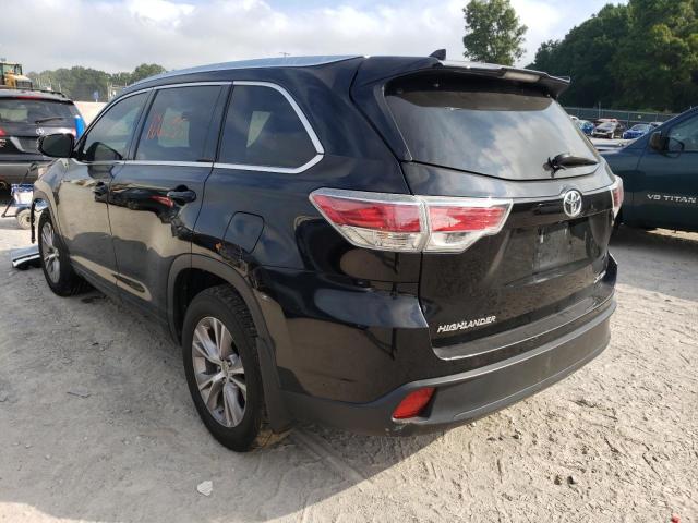 Photo 3 from auction – 2015 TOYOTA HIGHLANDER with VIN 5TDJKRFHXFS118028