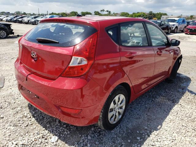 Photo 4 from auction – 2016 HYUNDAI ACCENT SE with VIN KMHCT5AE6GU254922