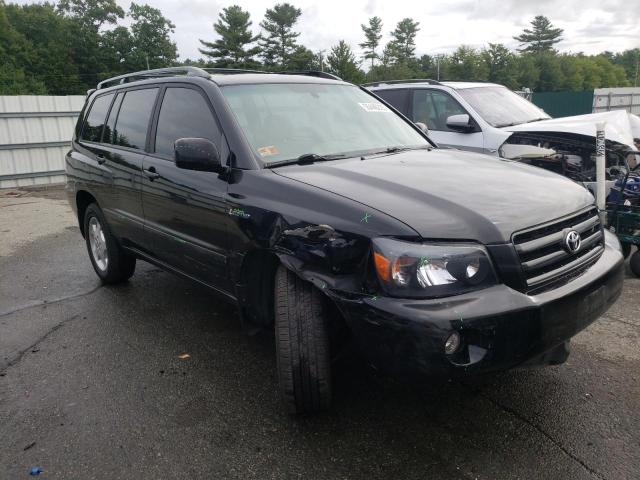 TOYOTA HIGHLANDER 2005 with VIN JTEEP21A350108541 - Photo from auction