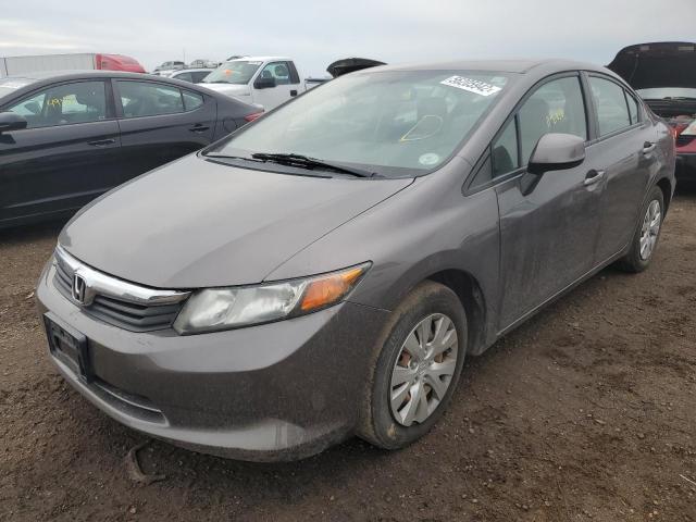 Photo 2 from auction – 2012 HONDA CIVIC LX with VIN 19XFB2F55CE083925