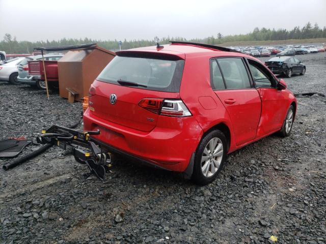 Photo 4 from auction – 2015 VOLKSWAGEN GOLF with VIN 3VW217AU4FM048992