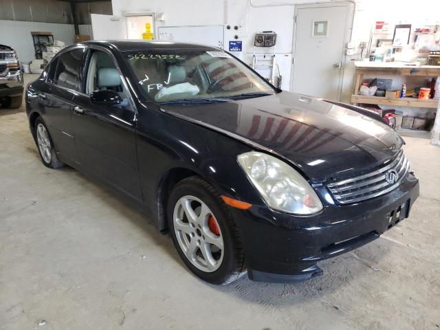 INFINITI G35 2003 with VIN JNKCV51E13M327718 - Photo from auction