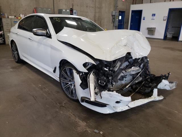 BMW M550XI 2018 with VIN WBAJB9C55JB034996 - Photo from auction