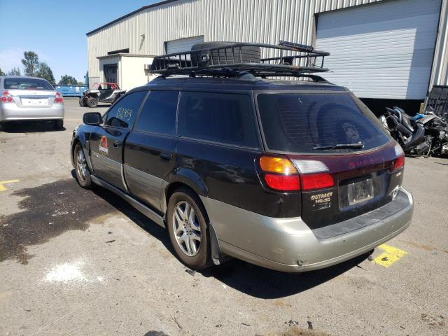 Photo 3 from auction – 2002 SUBARU LEGACY OUT with VIN 4S3BH896527618139