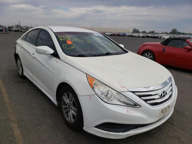 HYUNDAI SONATA GLS 2014 with VIN 5NPEB4AC5EH886360 - Photo from auction