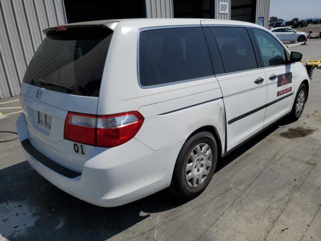 Photo 4 from auction – 2007 HONDA ODYSSEY LX with VIN 5FNRL382X7B085835