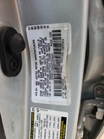 Photo 10 from auction – 2006 TOYOTA COROLLA CE with VIN 1NXBR32E66Z704340