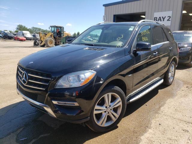 Photo 2 from auction – 2012 MERCEDES-BENZ ML 350 BLU with VIN 4JGDA2EBXCA069180