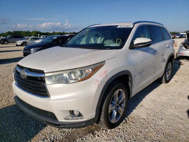 Photo 2 from auction – 2015 TOYOTA HIGHLANDER with VIN 5TDYKRFH9FS056801