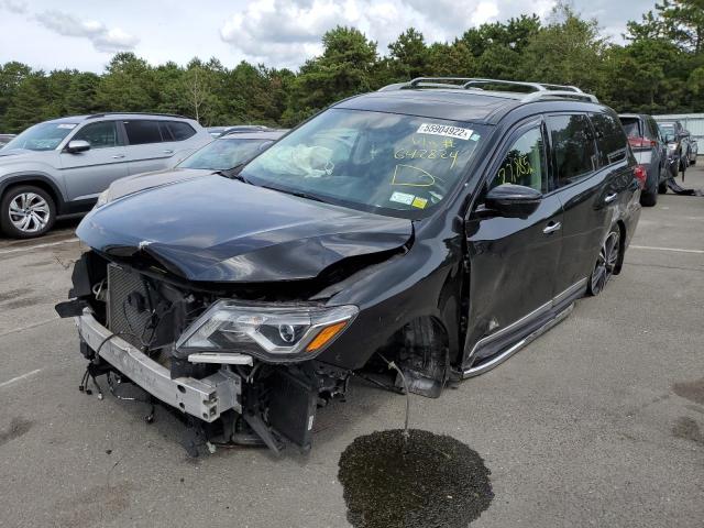 Photo 2 from auction – 2018 NISSAN PATHFINDER with VIN 5N1DR2MM5JC642824