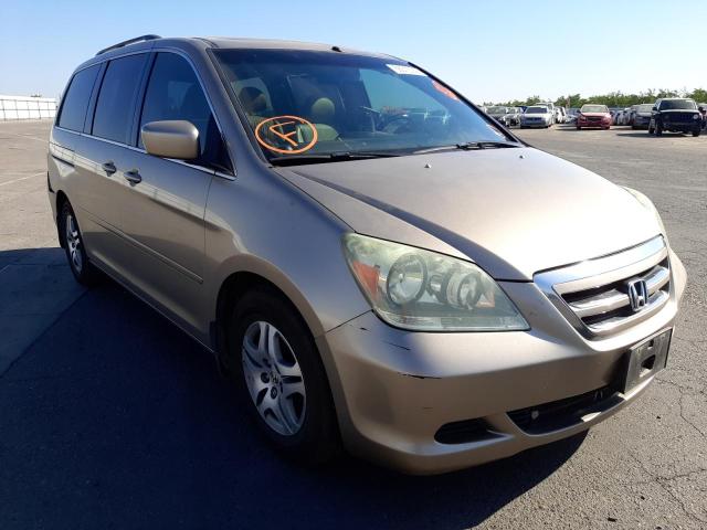 HONDA ODYSSEY EX 2006 with VIN 5FNRL38786B003997 - Photo from auction