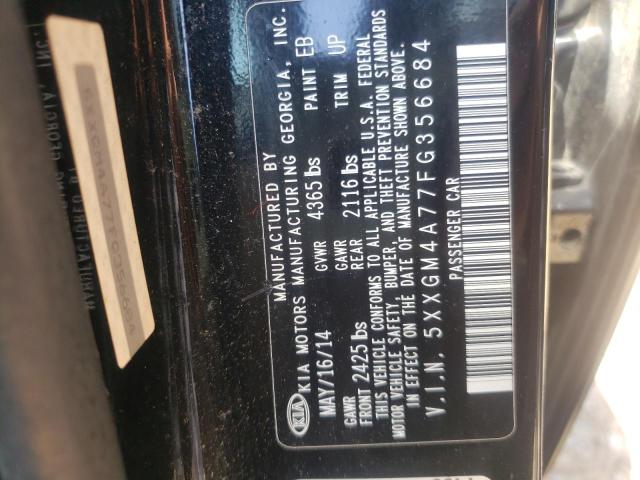 Photo 10 from auction – 2015 KIA OPTIMA LX with VIN 5XXGM4A77FG356684