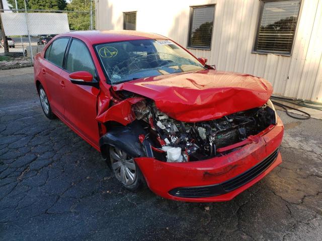 VOLKSWAGEN JETTA SE 2012 with VIN 3VWDP7AJ2CM083846 - Photo from auction