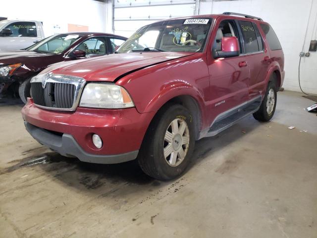 Photo 2 from auction – 2003 LINCOLN AVIATOR with VIN 5LMEU78H63ZJ45971