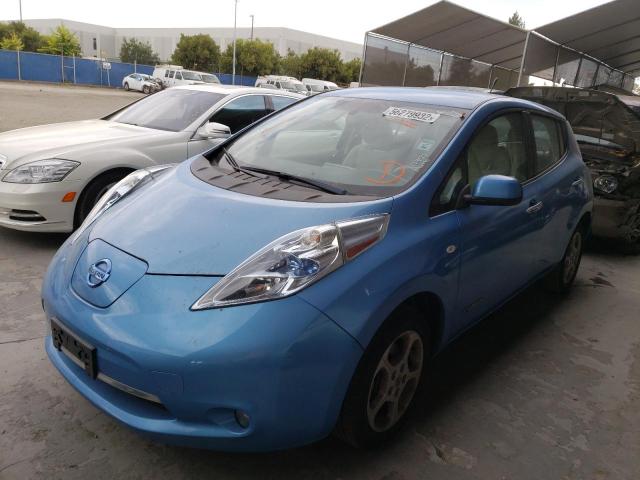 Photo 2 from auction – 2012 NISSAN LEAF SV with VIN JN1AZ0CP3CT018517