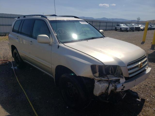 TOYOTA HIGHLANDER 2002 with VIN JTEHF21A120081030 - Photo from auction