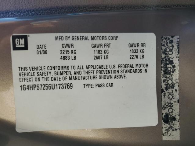 Photo 10 from auction – 2006 BUICK LUCERNE CX with VIN 1G4HP57256U173769