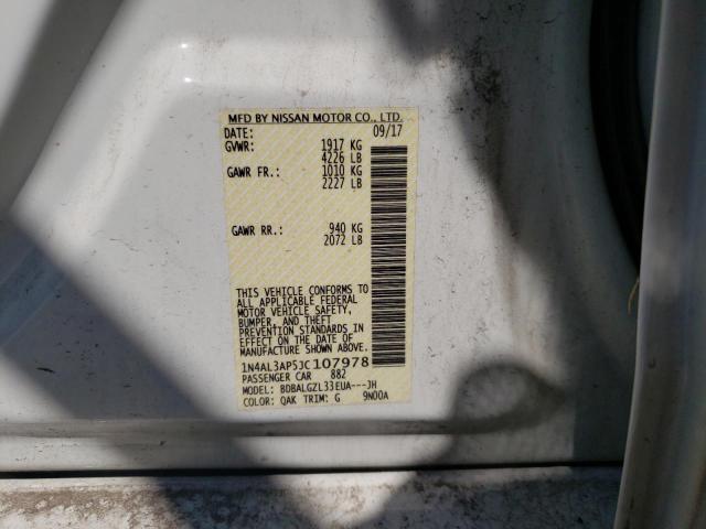 Photo 10 from auction – 2018 NISSAN ALTIMA 2.5 with VIN 1N4AL3AP5JC107978