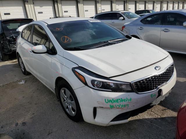 KIA FORTE LX 2017 with VIN 3KPFK4A71HE112963 - Photo from auction