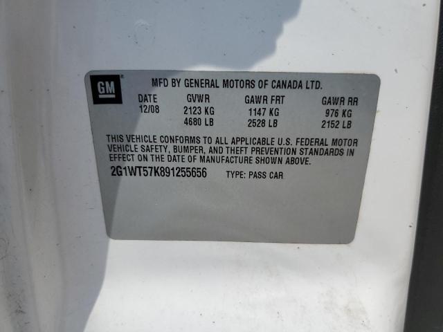 Photo 10 from auction – 2009 CHEVROLET IMPALA 1LT with VIN 2G1WT57K891255656
