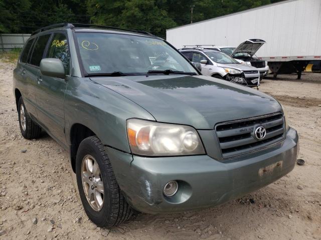 TOYOTA HIGHLANDER 2004 with VIN JTEEP21A240058262 - Photo from auction