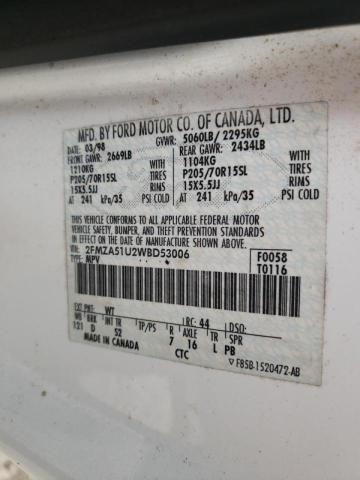 Photo 10 from auction – 1998 FORD WINDSTAR W with VIN 2FMZA51U2WBD53006