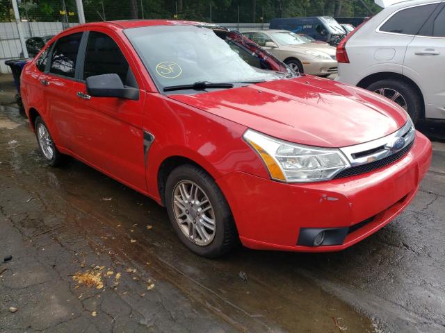 FORD FOCUS SE 2008 with VIN 1FAHP35N78W183450 - Photo from auction