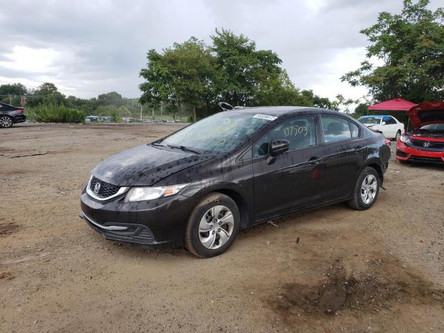 Photo 2 from auction – 2014 HONDA CIVIC LX with VIN 2HGFB2F54EH523190