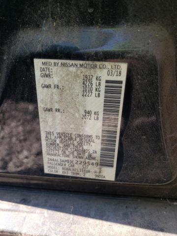 Photo 10 from auction – 2018 NISSAN ALTIMA 2.5 with VIN 1N4AL3AP0JC229549