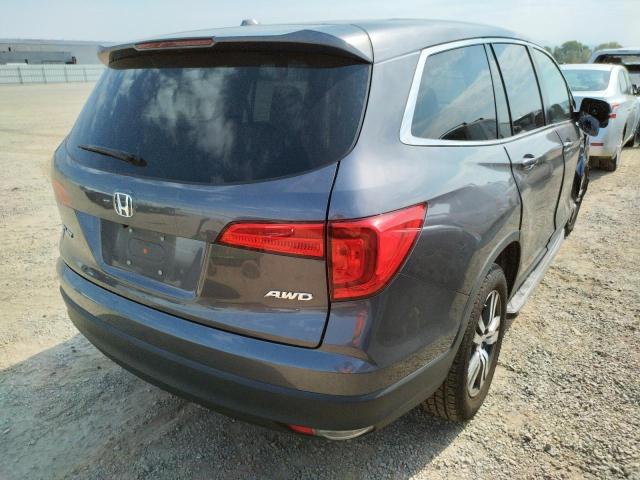 Photo 4 from auction – 2017 HONDA PILOT EXL with VIN 5FNYF6H6XHB054626
