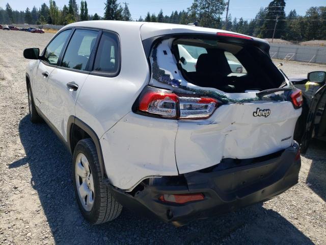 Photo 3 from auction – 2014 JEEP CHEROKEE S with VIN 1C4PJLAB4EW283584
