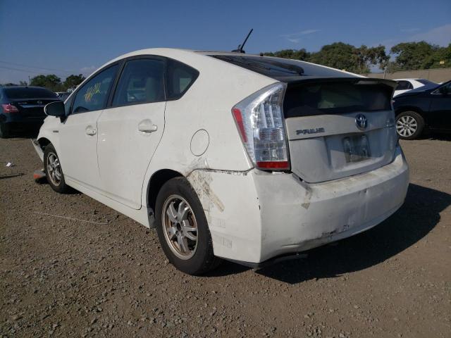 Photo 3 from auction – 2010 TOYOTA PRIUS with VIN JTDKN3DU6A5166987