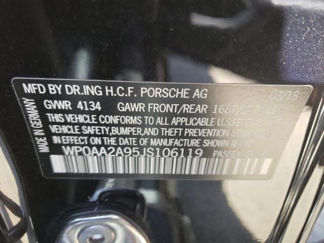 Photo 10 from auction – 2018 PORSCHE 911 CARRER with VIN WP0AA2A95JS106119