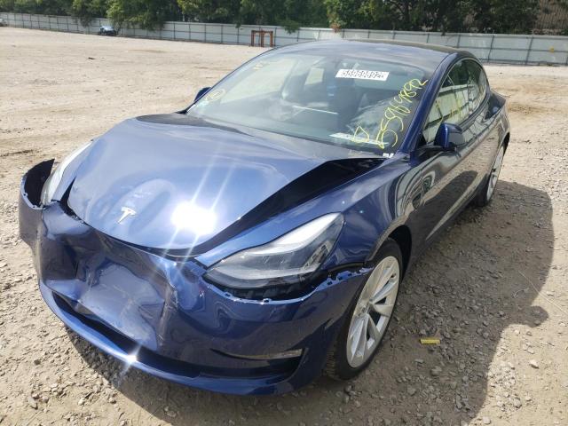 Photo 9 from auction – 2022 TESLA MODEL 3 with VIN 5YJ3E1EA5NF289925