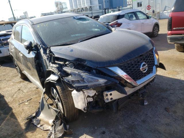NISSAN MURANO SV 2021 with VIN 5N1AZ2BS0MC124550 - Photo from auction
