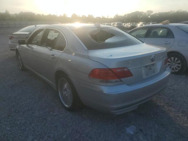 Photo 3 from auction – 2007 BMW 750 with VIN WBAHN83537DT71552