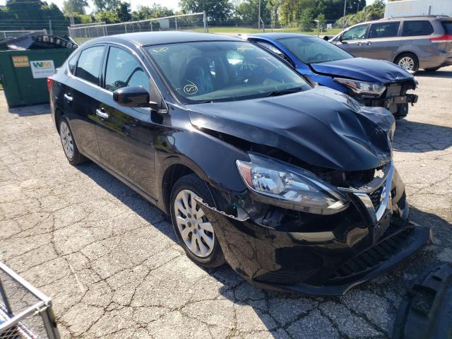NISSAN SENTRA S 2019 with VIN 3N1AB7AP2KY297982 - Photo from auction