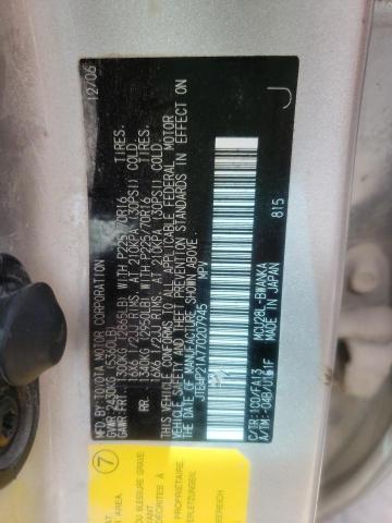 Photo 10 from auction – 2007 TOYOTA HIGHLANDER with VIN JTEHP21A770207945