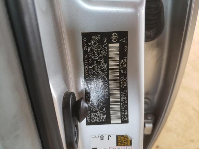 Photo 10 from auction – 2010 TOYOTA PRIUS with VIN JTDKN3DU2A5215280