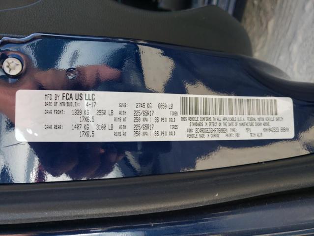 Photo 10 from auction – 2017 DODGE GRAND CARA with VIN 2C4RDGEG3HR760824