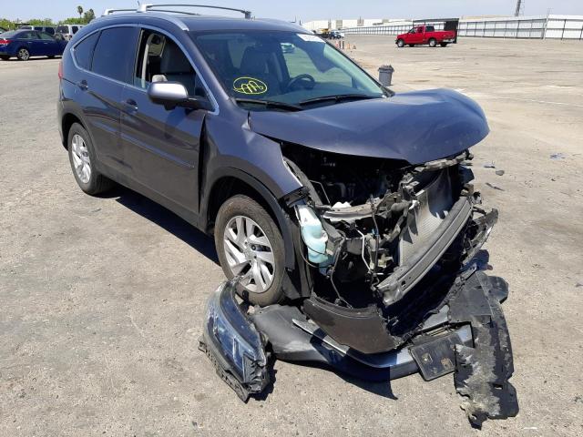 HONDA CR-V EXL 2015 with VIN 2HKRM4H77FH645731 - Photo from auction