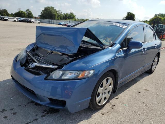 Photo 2 from auction – 2011 HONDA CIVIC LX with VIN 19XFA1F54BE046747