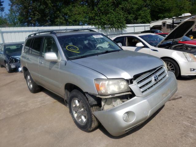TOYOTA HIGHLANDER 2007 with VIN JTEHP21A770207945 - Photo from auction
