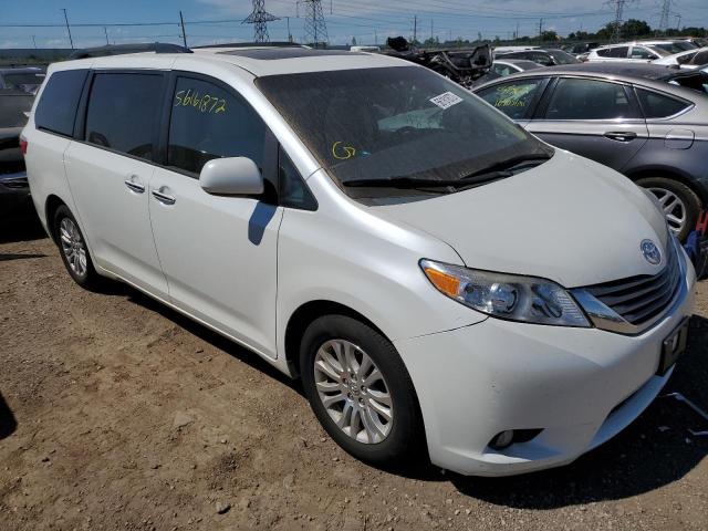 TOYOTA SIENNA XLE 2015 with VIN 5TDYK3DC3FS548423 - Photo from auction